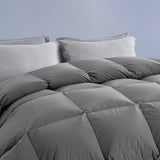 Ousidan Feather Down Comforter King Size - Medium Warm All Season Soft Duvet ...