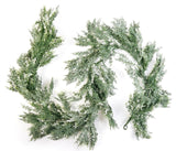 CraftMore Snowy Cedar Garland 6-Foot
