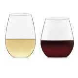 Libbey Signature Red and White Wine Glasses Set of 12, Elegant, Dishwasher Sa...