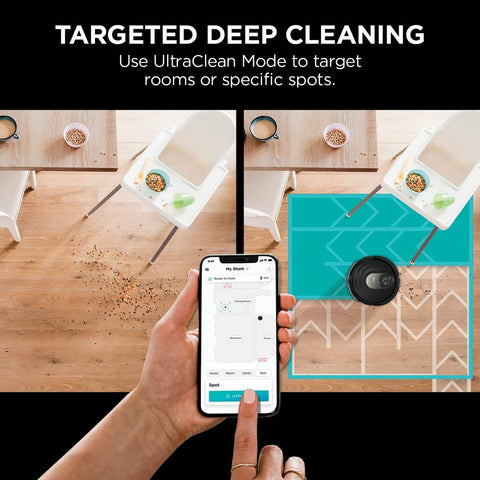 Shark AI Robot Vacuum & Mop, with Home Mapping, Perfect for Pets, Wifi, Works...