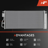 A-Premium Air Conditioning A/C Condenser Compatible with Buick Encore 2015-20...