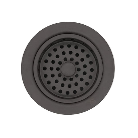 Westbrass D2165-62 Post Style Large Kitchen Basket Strainer with Waste Dispos...