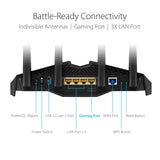 ASUS RT-AX82U (AX5400) Dual Band WiFi 6 Extendable Gaming Router, Gaming Port...