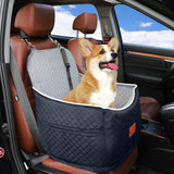 Youvee Dog Car Seat,Elevated Pet Booster Seat with Interior Height 6 Inches f...