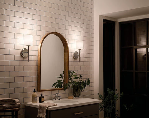 Kichler Wall Sconce 1Lt, Polished Nickel 1 Light