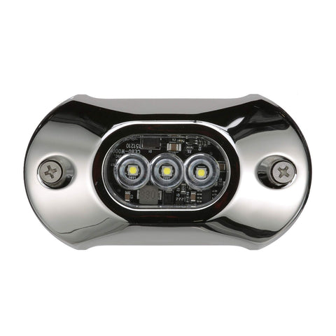Attwood 65UW03W-7 Light Armor LED Underwater Light, Stainless Steel Bezel Whi...