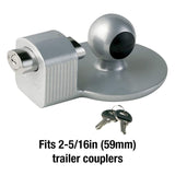 Master Lock Trailer Lock, Trailer Coupler Lock, Fits 2-5/16 in. Couplers, 378...