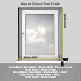Blackout Cellular Shades Cordless Blinds Window Shades for Home, 45W x 64H, C...