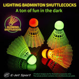 Badminton Net Outdoor Game Set, Rackets Shuttlecocks Combo for Kids & Family ...