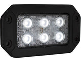Buyers Products 6.5 Inch by 3.5 Inch Rectangular LED Clear Flood Light, Small