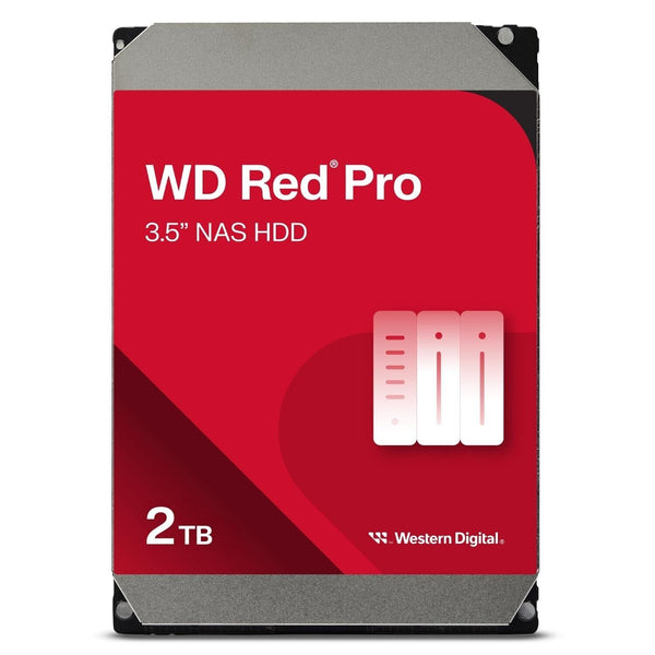 Western Digital 2TB WD Red Pro NAS Internal Hard Drive HDD - 7200 RPM, SATA 6...