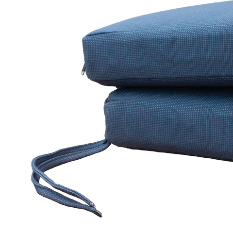 Tommy Bahama Chaise Cushion, 26" X 82" X 2.5", Bamboo Bay Cobalt