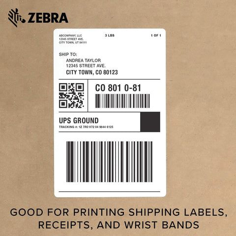 ZEBRA GX420d Direct Thermal Desktop Printer Print Width of 4 in USB Serial an...