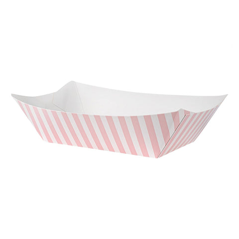 Restaurantware Bio Tek 1 Pound Food Boats 200 Disposable Paper Food Trays - H...