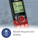 VTech CS6529-4B 4-Handset DECT 6.0 Cordless Phone with Answering System and C...