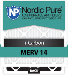 Nordic Pure 16x25x5 (15_5/8 x 24_1/8 x 4_7/8) Air Bear AC Filter Replacement ...