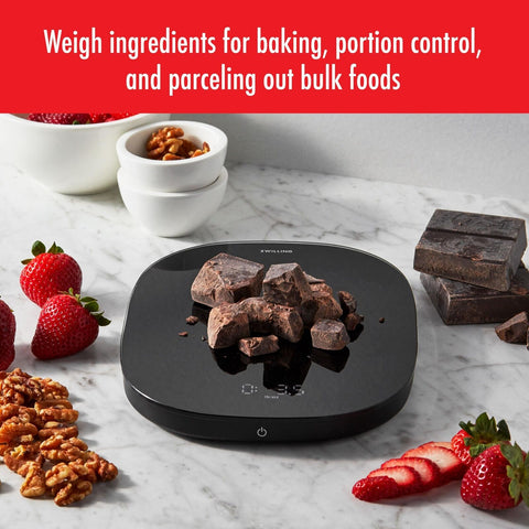 ZWILLING Enfinigy 2-in-1 Digital Kitchen Food Scale, Wireless Charging Statio...