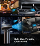 Cordless Compressed Air Duster and Leaf Blower, [Small Buddy, Big Power], 1.1...