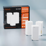 Tenda AX5400 Mesh WiFi 6 System Nova MX15 Pro - 7300 sq.ft WiFi Coverage - Wh...