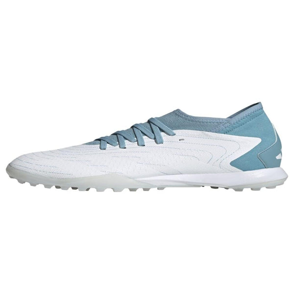 adidas Unisex Predator Accuracy.3 Turf Soccer Shoe 9.5 Wht/Wht/Preblu