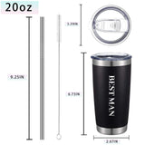 Groomsmen 8 Pcs Tumblers Gifts Bachelor Party Favors 20oz Stainless Steel Ins...