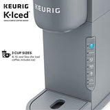 Keurig K-Iced Single Serve Coffee Maker - Brews Hot and Cold - Regular, Gray