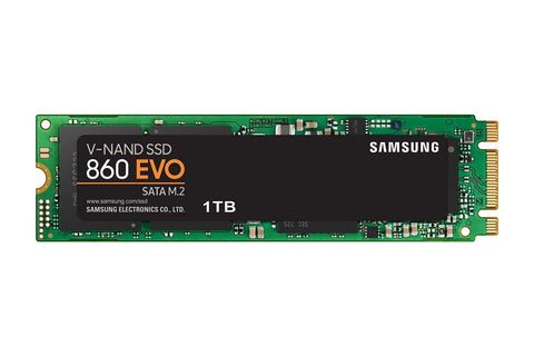 Samsung SSD 860 EVO 1TB M.2 SATA Internal SSD (MZ-N6E1T0BW)