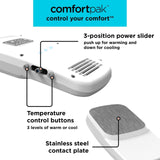 BLACK+DECKER Comfortpak, Wearable Cooling and Heating Device, Cloud White (BC...