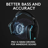Logitech G935 Wireless DTS:X 7.1 Surround Sound LIGHTSYNC RGB PC Gaming Heads...