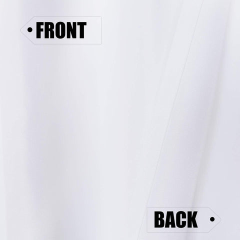 BONZER Waterproof Outdoor Curtains for Patio Porch Pergola Cabana Thick Priva...