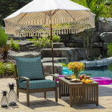 Arden Selections Outdoor Deep Seat Cushion Set, 22 x 24, Rain-Proof, Fade Res...