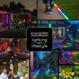 Enbrighten Premium LED Garden Lights, 6 Small Landscape Lights, 10ft Cord plu...