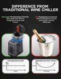 Electric Wine Chiller - Portable Wine Chillers for Bottles 750ml - Rapid Sing...