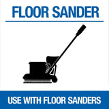 Mercer Industries Floor Sanding Screen Disc, 10 Pack, 17", Grit 60 17-Inch