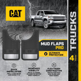 Caterpillar Heavy Duty Splash Guards Pro Mud Flaps Fenders - Ultra Tough Dirt...