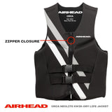 Airhead Orca Neoprene Kwik-Dry Neolite Life Jacket, USCG Approved Adult, Yout...