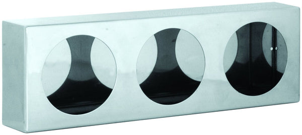 Buyers Products LB6183SST Dual Round Light Box, Stainless Steel 18 x 6 inches