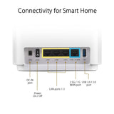 ASUS ZenWiFi Whole-Home Tri-Band Mesh WiFi 6E System (ET8 2PK), Coverage up...