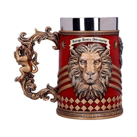 Nemesis Now Harry Potter Gryffindor Hogwarts House Collectible Tankard, 1 Cou...