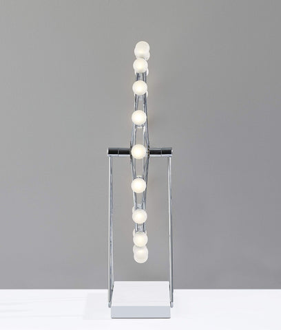 Adesso Home 2120-22 Transitional LED Table Lamp from Coney Collection in Chro...
