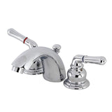 Kingston Brass KB951B Victorian Mini-Widespread Bathroom Faucet, Polished Chr...