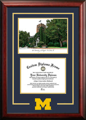 Campus Images MI982SG University of Michigan Spirit Graduate Diploma Frame wi...