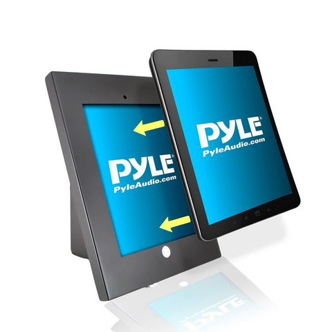 Pyle Anti-Theft Tablet Security Case Holder - Metal Heavy Duty Multi Mount Ta...