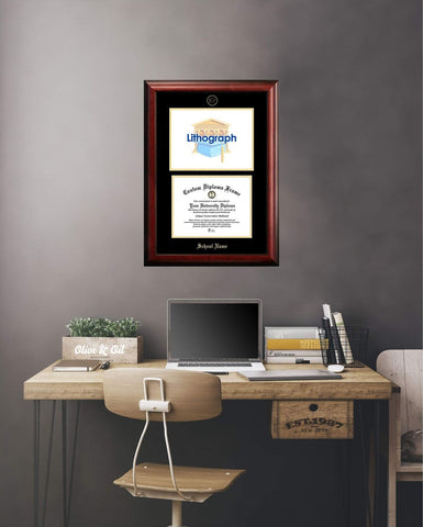 NCAA Michigan Wolverines Unisex Silver Medallion Frame University of Michigan...