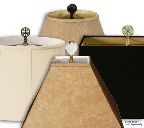 Royal Designs, Inc. Deep Empire Side Pleated Basic Lamp Shade, 7.5 x 12 x 9.5...