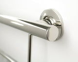 24&#8221; Designer Newport Wall Mount Bathroom Shower Grab Bar with Towel Bar, P