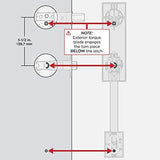 Kwikset Vancouver Low Profile Front Lock Handleset with Microban Matte Black