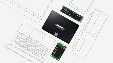 Samsung SSD 860 EVO 1TB M.2 SATA Internal SSD (MZ-N6E1T0BW)