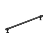 Amerock BP54067FB | Matte Black Appliance Pull | 24 inch (610mm) Center-to-Ce...