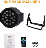 Uplights 18 RGB Led UpLights, Missyee Sound Activated DMX Uplighting, LED Par...